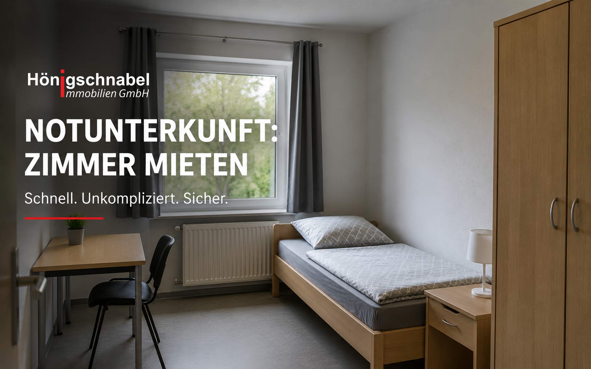 Notunterkunft-Zimmer